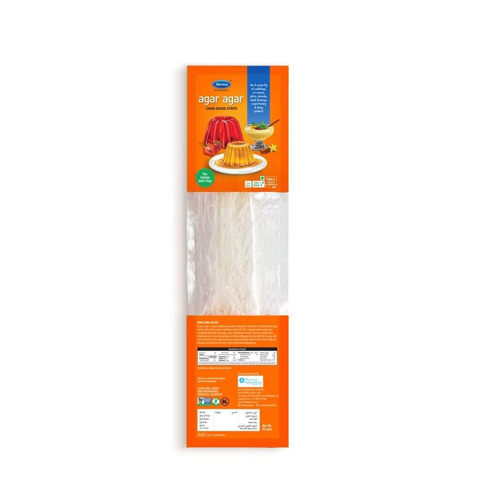Meron Agar Agar 25 grms Strips